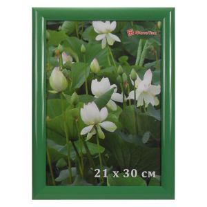 Фоторамка DLK-Радуга широкий пластик 10х15 (1624) зеленый