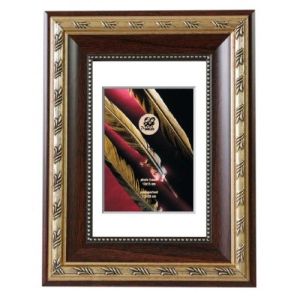 Фоторамка DLK Камыш венге (NO 62) 30х40 золотой фон