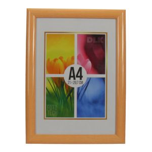 Фоторамка DLK-Радуга широкий пластик 21*30 (1624) бук