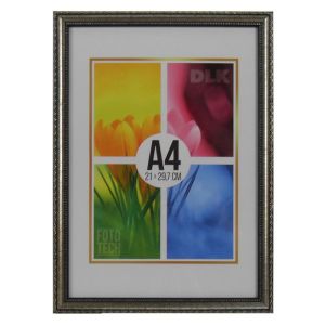 Фоторамка DLK «Кружево» серебро (10-25) 21x30