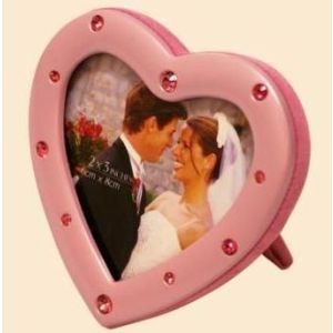 12920 Фоторамка al 6х8 Pink Heart (40)