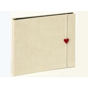 Фотоальбом FA-126 Walther 38x35 Red Heart черные страницы