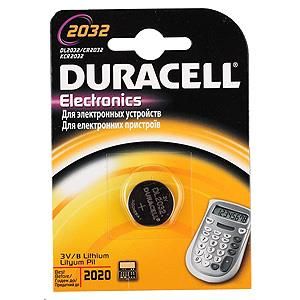 Элемент питания Duracell CR2032 (10/100) 2BL