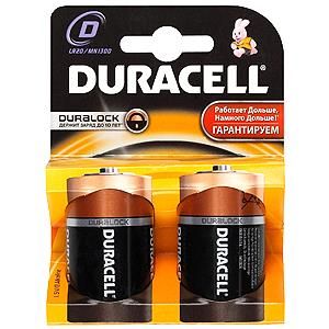 Элемент питания Duracell LR20-2BL (20/60)