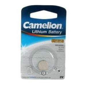 Элемент питания литиевый Camelion CR-1216-1 BL