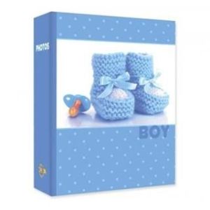 Фотоальбом 100ф 10X15см, ПП карм., baby shoes, EA™, 119240