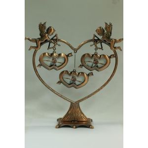 Фоторамка металлическая DLK Metal 20x19 # YL-V061