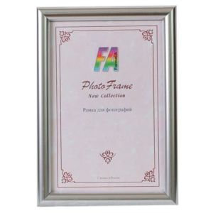 Фоторамка DLK-Радуга пластик 10х15 серебро