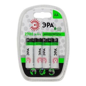 Аккумулятор ЭРА HR6-2BL 2700 mAh (20/240)