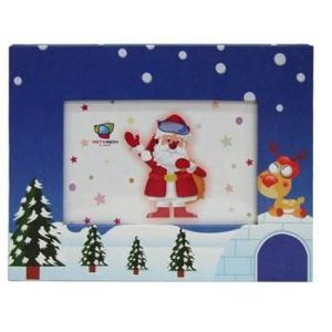 PF-46085 фоторамка новогодняя 10х15 с апплик.