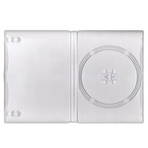 Футляр для 1DVD 14мм (прозрач) глянец100шт