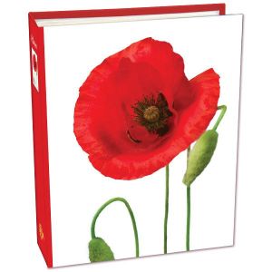 Фотоальбом 200ф 10X15см, ПП карм., lancome, EA, красный 46364