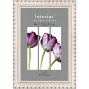 Фоторамка Interior Office 991 10*15 серебро (50/52 шт.)