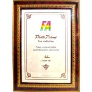 Фоторамка DLK «Медальон» 52 красный мрамор 21x30