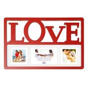PI01920 Фоторамка 3 фото 1x10х15; 2x10x10 Maggiore X Multi (Red Love) (10)