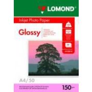 Бумага Lomond (150/А4/50л) глянцевая односторонняя для струйной печати 0102018