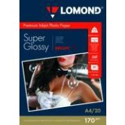 Бумага Lomond (170/A4/20л) суперглянцевая ярко-белая для струйной печати 1101101