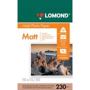 Бумага Lomond (230 /10х15/ 50л) матовая односторонняя 0102034