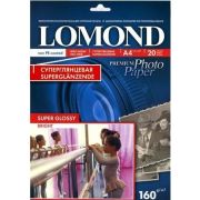 Бумага Lomond (160/А4/20л) суперглянцевая ярко-белая для струйной печати 1101110
