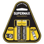 Элемент питания SuperMax LR-03 2-BL  08.2014  (24) просрочка
