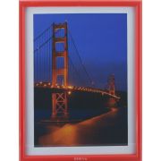 15783 Фоторамка пластиковая 15Х21, poster lux  red