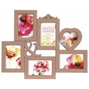 PI06385 Ф/рамка 6 фото 4 x 10*15, 2 x 13*18 Maggiore XXXI (Dusk Pink) (5)