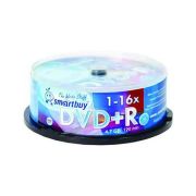 Диск Smart Buy DVD+ (плюс) R 4,7 Gb 16x (25) (250)