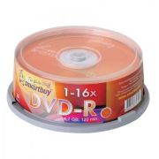 Диск Smart Buy DVD- минус R 4,7 Gb 16x (25) (250)