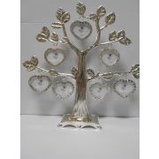 Фоторамка металлическая DLK Metal светлая сердечки 25x24,5 # YL-V049