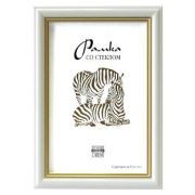 Фоторамка Zebra пластиковая узкая Белая 1310 21х30