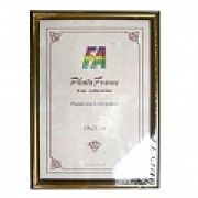 Фоторамка DLK-Радуга пластик 10х15 Коричневый (1-325)