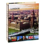 Фотоальбом 200ф 10X15см, ПП карм., travel europe, PIONEER, Лондон 46488