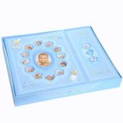 Набор «Мамины сокровища» с детским фотоальбомом (160ф-10х15, 80ф-15х20, 10ф-A4), голубой (6) MTBB