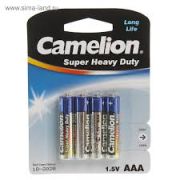 Camelion  Элементы питания  Blue  R03-4BL  (48/1152) (10115070/171018/0063732; Китай)