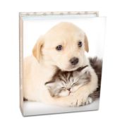 Фотоальбом 200ф 10X15см, ПП карм., Puppies and kittens, PIONEER 64448
