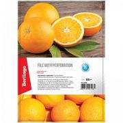 Папка-вкладыш с перфорацией Berlingo «Апельсиновая корка», А4, 60мкм, матовая AFt_04206