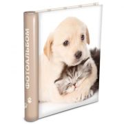 Фотоальбом 10 «магнитных»листов 23X28см, пер-т внутр.спираль, Puppies and kittens, spiral  64466