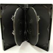 Футляр DVD 6 черный глянц./50/