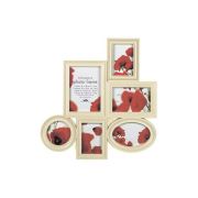 PI03446 Фоторамка 6 фото 1x13х18; 2-10x15; 1x9x13; 1-10x10 Maggiore XIV (Cream) (10)