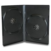 Футляр для 2DVD 14мм (черный глянц.) 100шт