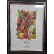 Фоторамка Interior Office  пластик 21х30 (темный орех) 382 задник ДВП