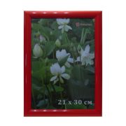 Фоторамка DLK-Радуга широкий пластик 21*30 (1624) красная