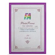 Фоторамка DLK-Радуга пластик 21x30 Фиолетовый металлик  (26/28)
