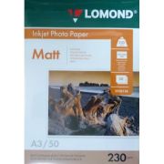 Бумага Lomond 230/А3/50  матовая односторонняя 0102156