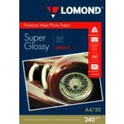 Бумага Lomond (240/A4/20л) суперглянцевая ярко-белая для струйной печати 1105100